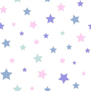 Papier Peint Étoiles Pastel Délicates – Image 1