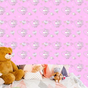 Papier Peint Licorne Avec Un Coeur – Image 6