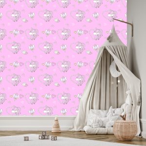 Papier Peint Licorne Avec Un Coeur – Image 3