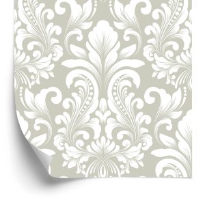 Papier Peint Ornement Rétro-Classique De Style Baroque – Image 2