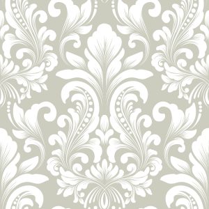 Papier Peint Ornement Rétro-Classique De Style Baroque – Image 1
