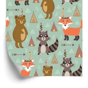 Papier Peint Indiens Renard De Conte De Fées – Image 2