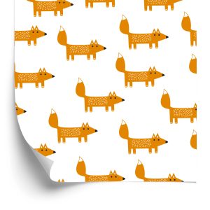 Papier Peint Charmants Renards De Conte De Fées – Image 2