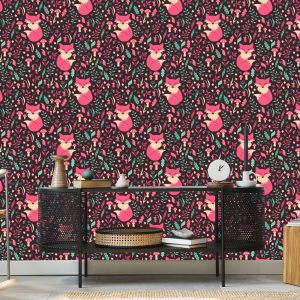 Papier Peint Renards Aux Fruits Des Bois – Image 5
