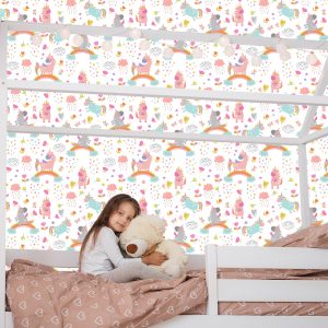 Papier Peint Pour Les Enfants - Licornes Magiques – Image 7