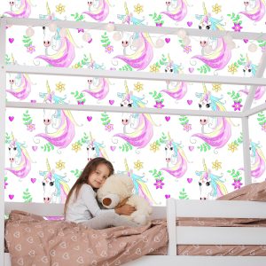 Papier Peint Pour Les Enfants - Licornes Magiques – Image 7