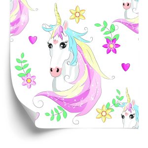 Papier Peint Pour Les Enfants - Licornes Magiques – Image 2