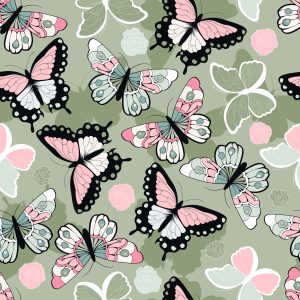 Papier Peint Pour Les Enfants - Papillons Colorés – Image 1