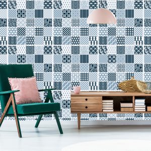 Papier Peint Mosaïque Géométrique Moderniste – Image 6