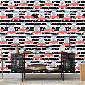 Papier Peint Pour Les Enfants - Happy Teddy Bears On The Journey – Image 5