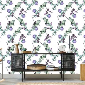 Papier Peint Roses Violettes – Image 5