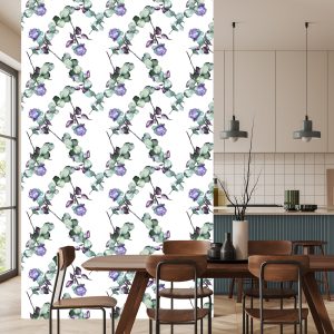 Papier Peint Roses Violettes – Image 4