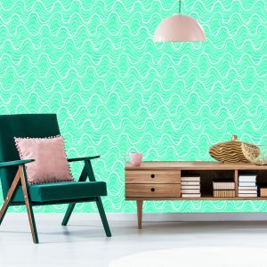 Papier Peint Vagues Dans L'océan Turquoise – Image 6