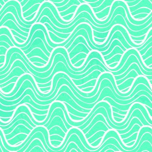 Papier Peint Vagues Dans L'océan Turquoise – Image 1