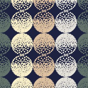 Papier Peint Pois Marron Et Beige – Image 1