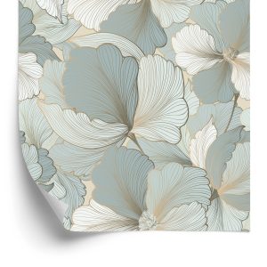 Papier Peint Pétales De Fleurs Vintage – Image 2
