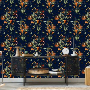 Papier Peint Fleurs Des Champs En Fleurs – Image 5