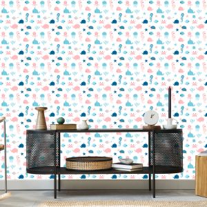 Papier Peint Pour Les Enfants - Animaux Marins – Image 5