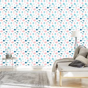 Papier Peint Pour Les Enfants - Animaux Marins – Image 3