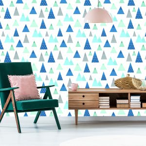 Papier Peint Pour Les Enfants - Motif Montagnes – Image 6
