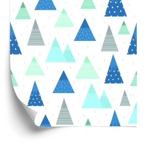 Papier Peint Pour Les Enfants - Motif Montagnes – Image 2