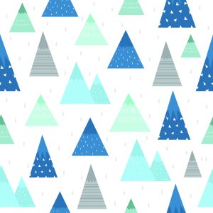 Papier Peint Pour Les Enfants - Motif Montagnes – Image 1