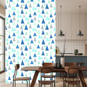 Papier Peint Pour Les Enfants - Motif Montagnes – Image 4