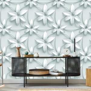 Papier Peint Lys Noirs Et Blancs – Image 5