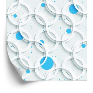 Papier Peint Cercles Colorés Abstraits – Image 2