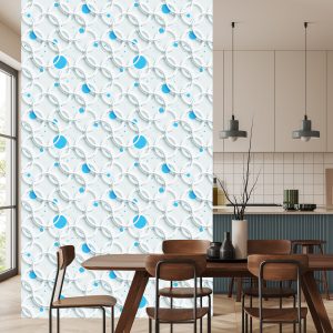 Papier Peint Cercles Colorés Abstraits – Image 4