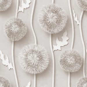 Papier Peint Pissenlits Spatiaux – Image 1