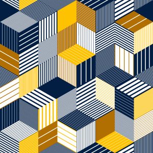 Papier Peint Illusion Spatiale Colorée – Image 1