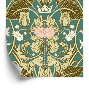 Papier Peint Ornements De Légumes Rétro – Image 2