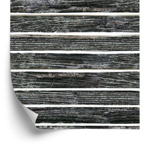 Papier Peint Stylisé Sur De Vieilles Planches De Bois – Image 2