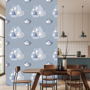 Papier Peint Ours En Peluche Et Souris Endormis – Image 4