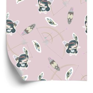 Papier Peint Femmes Indiennes Avec Des Arcs – Image 2