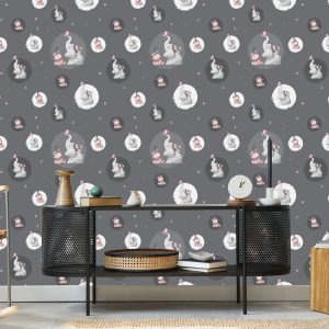Papier Peint Ours En Peluche Et Éléphants – Image 5