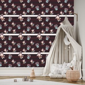 Papier Peint Garçons Avec Des Masques Indiens – Image 3