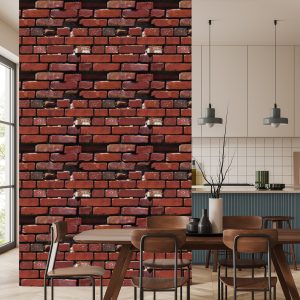 Papier Peint Brique Rouge – Image 4