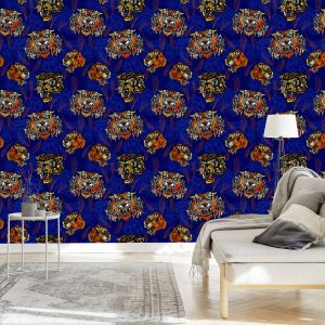 Papier Peint Tigres À L'orientale – Image 3