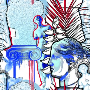 Papier Peint Vénus De Milo Style Pop Art – Image 1
