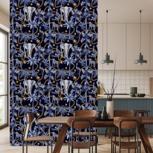 Papier Peint Animaux Tropicaux Et Chaînes – Image 4