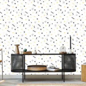 Papier Peint Motifs Géométriques Minimalistes – Image 5