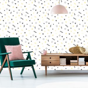 Papier Peint Motifs Géométriques Minimalistes – Image 6