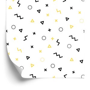 Papier Peint Motifs Géométriques Minimalistes – Image 2
