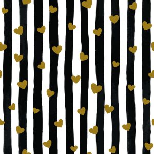 Papier Peint Coeurs Avec Des Bandes – Image 1