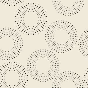 Papier Peint Géométrique - Cercles Pointillés – Image 1
