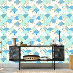 Papier Peint Boules Colorées En Motifs – Image 5