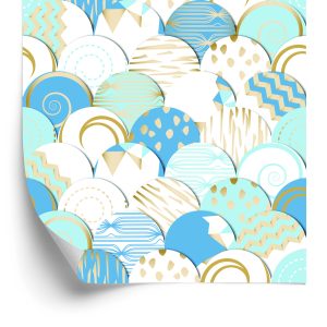 Papier Peint Boules Colorées En Motifs – Image 2