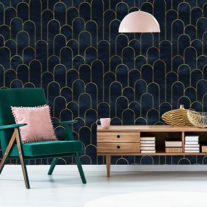 Papier Peint Motif Majestueux De Style Art Déco – Image 6